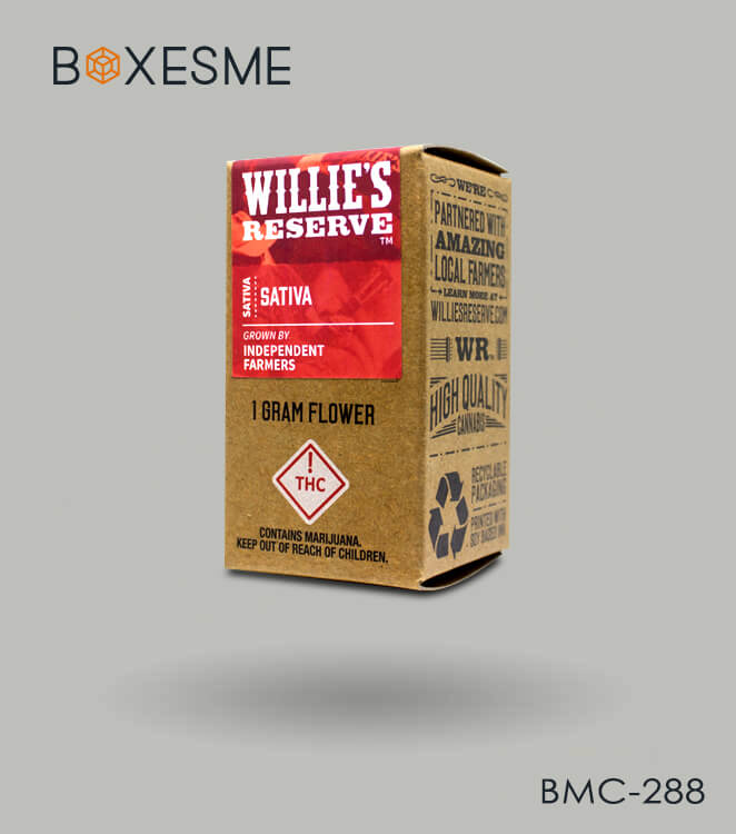 Custom Cannabis Flower Box Packaging